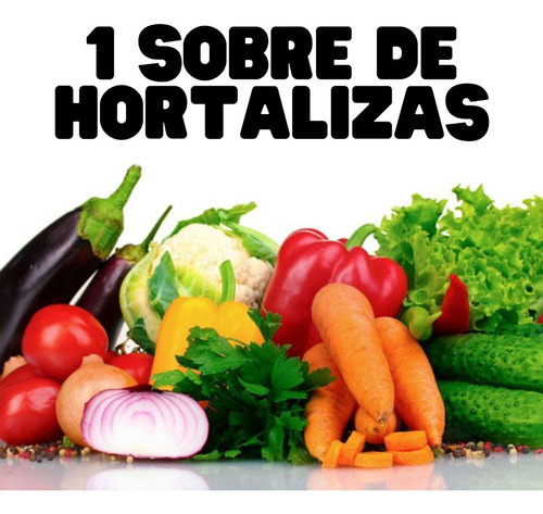 Semilla De Hortalizas Para Huerta Casera X 1 Sobre Pequeño