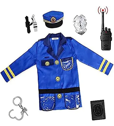 Kit De Disfraz De Oficial De Policía Sepco Para Niños