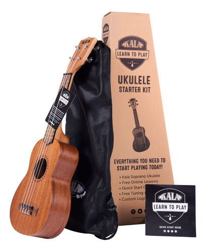 Kit Para Principiante Ukelele Soprano Kala Para Aprender A