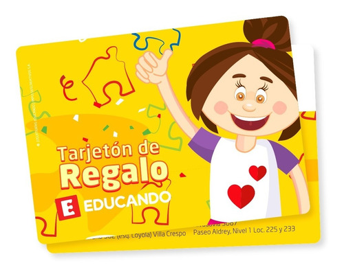 Gift Card / Tarjeta De Regalo  15000  Jugueterías Educando