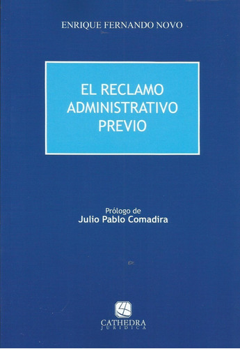 El Reclamo Administrativo Previo Novo 