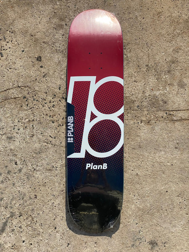 Tabla De Skate Plan B Maple 8.0 Rojo