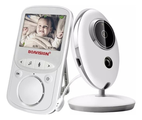 Babá Eletrônica Câmera Visão Noturna Boavision Vb605 127/220V