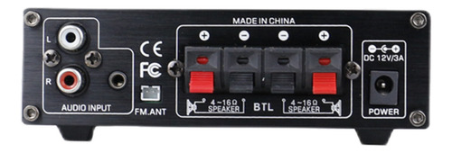 Amplificador De Som Home Compact As-22 Com Tamanho De Áudio