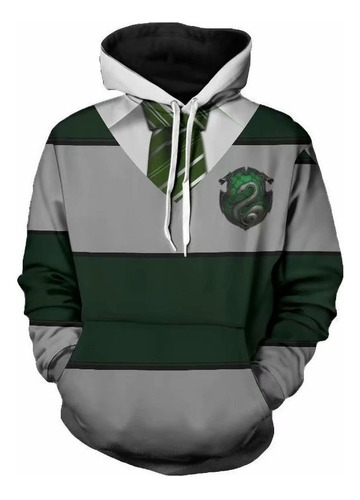 Harry Potter Uniforme Slytherin Sudadera Adultos Pullovers