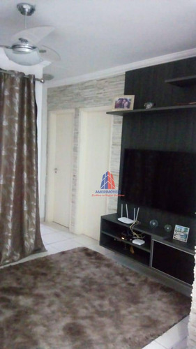 Imagem 3 de 27 de Apartamento Com 2 Dormitórios À Venda, 52 M² Por R$ 220.000 - Cond. Resid. Treviso - Parque Planalto - Santa Bárbara D'oeste/sp - Ap1060