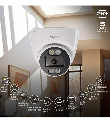 Camara De Seguridad Torreta Nexxt Home Nhc-if20t Int/ext