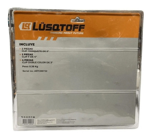 Set Prensas Lüsqtoff Juego De 8 Piezas Ajustable Manual