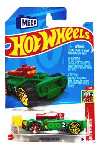 Hot Wheels Bricking Trails Desarmable Original Coleccionable