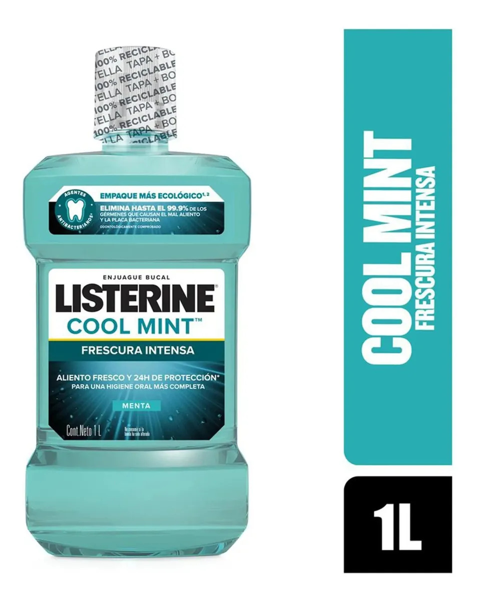Enjuague Bucal Listerine Cool Mint 1000