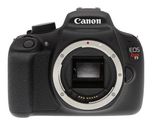  Canon EOS Rebel T5 1200D DSLR color  negro