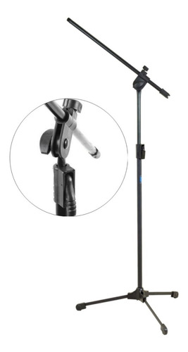 Pedestal Tripe Para Microfone Ask + Suporte Celular Promoção