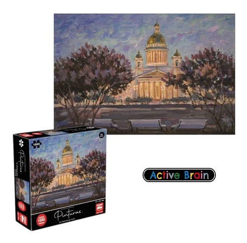 Puzzle 1000 Piezas Pinturas - San Petersburgo, Rusia