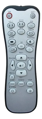 Ruoyinke Remote Compatible Para Optoma Gt750e, Proyector Gt7