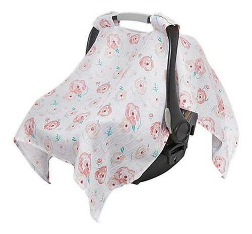 Aden By Aden + Anais Car Seat Canopy, Dusty - Estrellas.