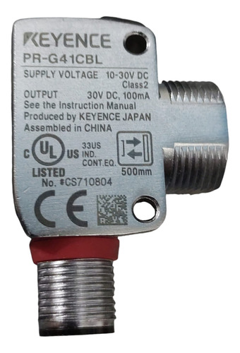 Keyence Pr-g41cbl Sensor Laser Difuso