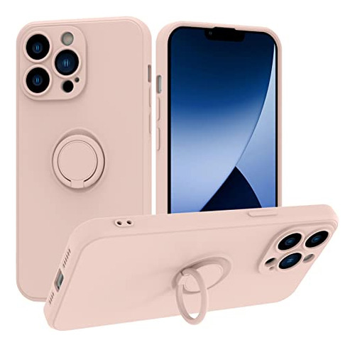 Bonoma Compatible Pink iPhone 14 Pro Max Case Con Soporte De