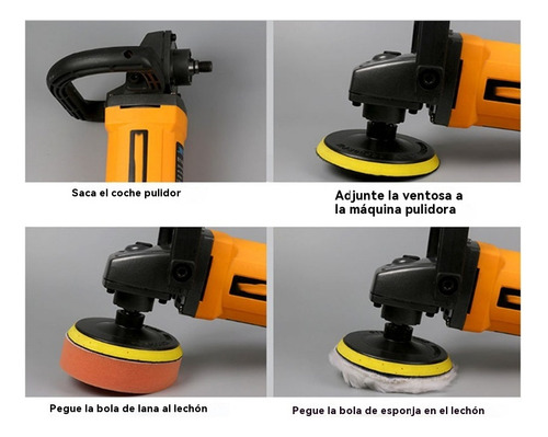 Juego De 11 Esponjas Para Pulir Y Encerar Coches