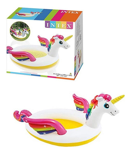 Piscina De Unicornio Intex 2,70 Mts      