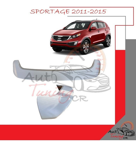 Coleta Spoiler Compuerta Trasera Kia Sportage 2011-2015