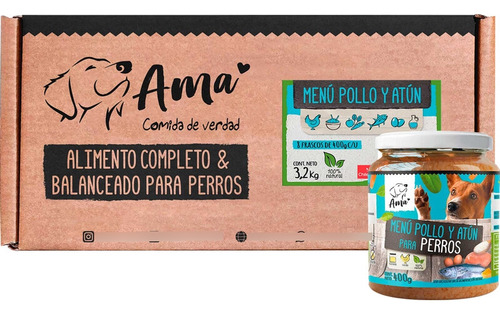 Ama Caja Pollo Y AtĂșn Para Perros 3,2 Kgs - Bigos