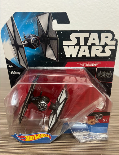 Hot Wheels Tie Fighter First Order Star Wars Mattel Naves