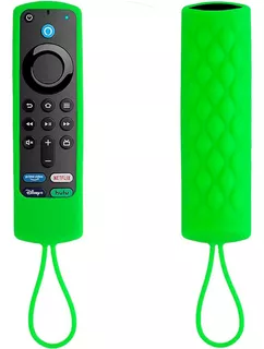 Funda Silicona Para Control Amazon Fire Tv Stick Verde