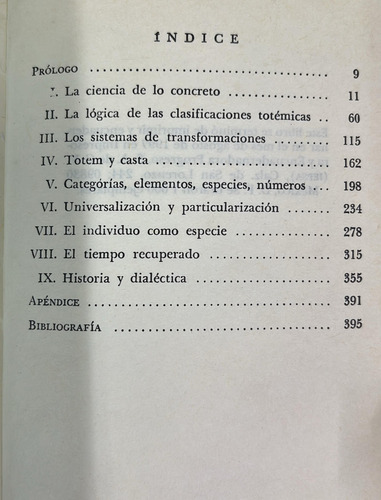 El Pensamiento Salvaje - Claude Levi-strauss (Usado)
