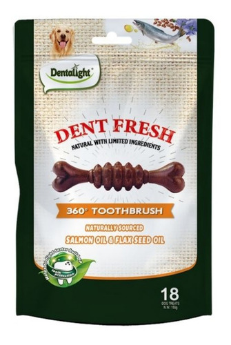 Petisco P/ Cães Dentalight Dent Fresh Escova 360 Pelagem