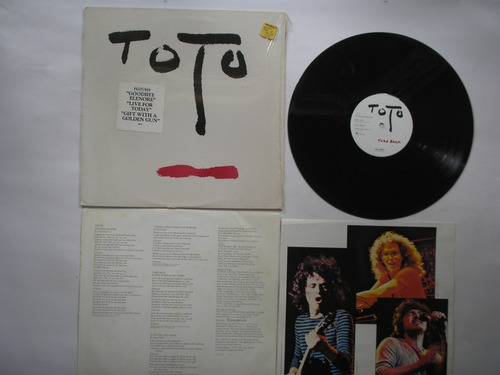 Lp Vinilo Toto Turn Back  Edición Usa 1981