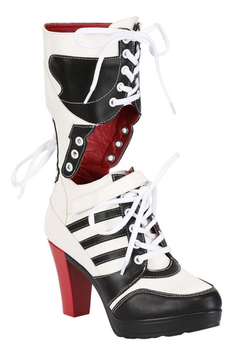 Botas De Harley Quinn Arlequin Para Damas Envio Gratis 3