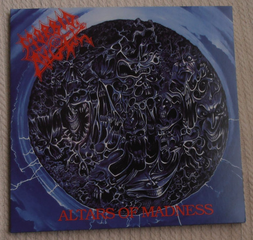 Morbid Angel - Altars Of Madness ( L P Ed U K 2011 Lim Red)