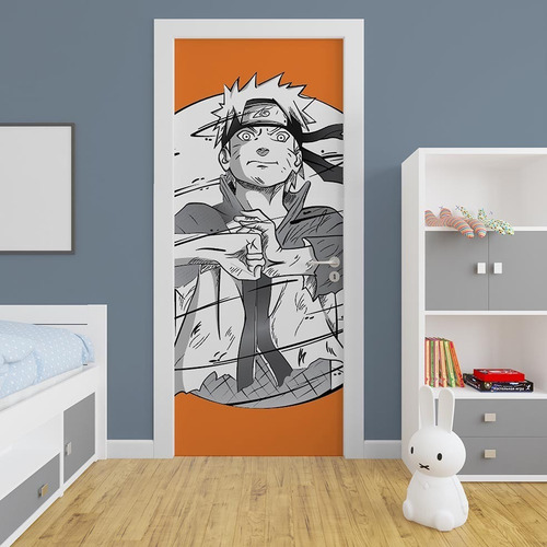 Vinilo Decorativo Naruto Tov Puerta