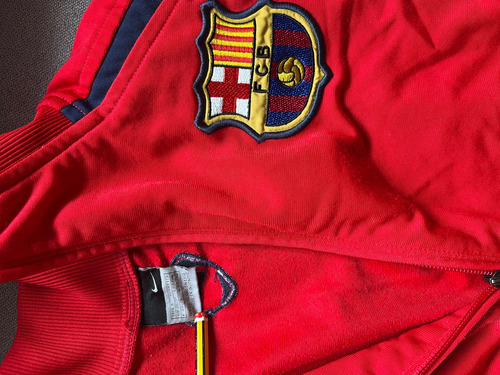 Nike Campera Barcelona Roja Médium Barça (Usado)