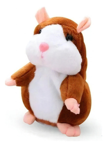 Hamster Falante Repete O Que Fala Pelúcia Brinquedo Dança