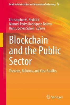 Libro Blockchain And The Public Sector : Theories, Reform...