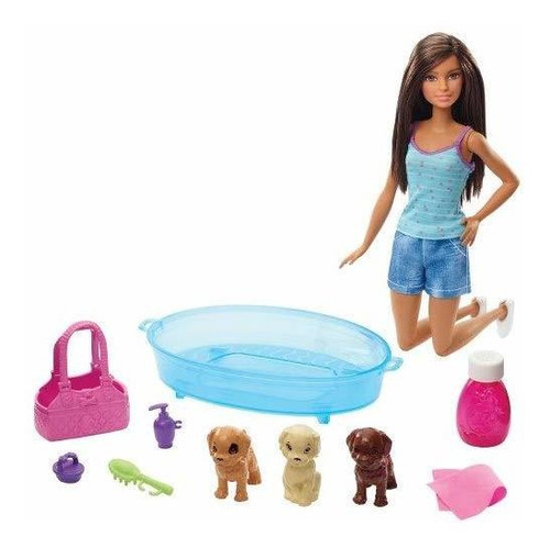 Imagen 1 de 2 de Mattel Barbie Mascotas Y Accesorios Morena