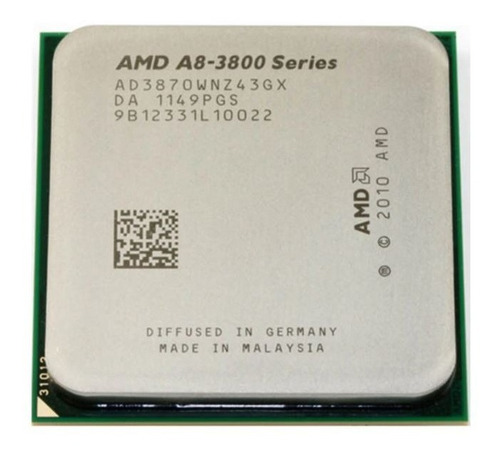 Imagem 1 de 5 de Processador Amd Fm1 A8-3870k 3.8ghz Amd Radeon Hd 6550d