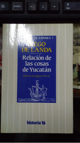 Libro Relación De Las Cosas De Yucatán Crónicas América 1