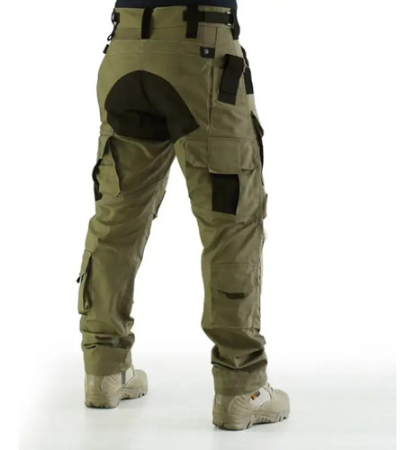 Pantalones Tácticos Militares Casuales Holgados Con Múltiple