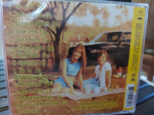 Cd Sandy & Junior _ Dig Dig Joy _ Lacrado (Usado)