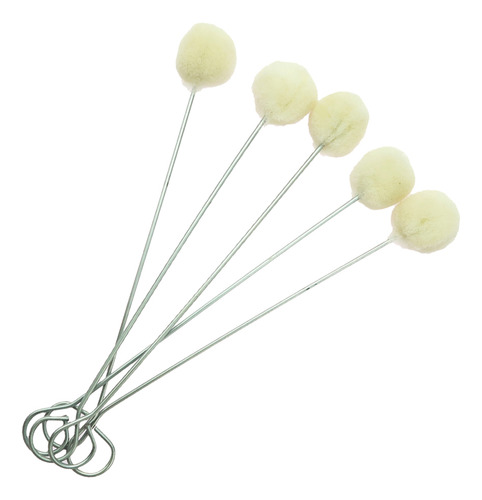 100 Pcs Cepillo De Material Cuero Artesanal De Tinte Dauber