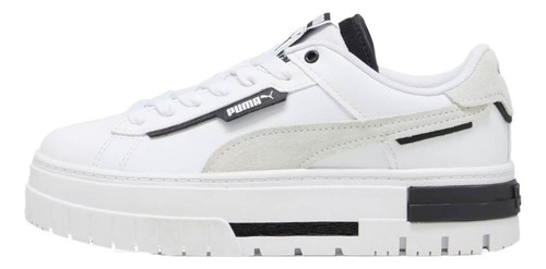 Tenis Puma Mayze Crashed Blanco Para Mujer 392495 02