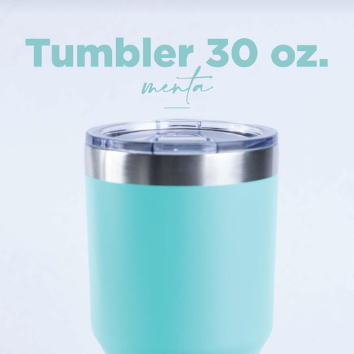 Norday Vaso Termo Acero Inoxidable Tumbler 30 Oz Frío Calor Color Menta