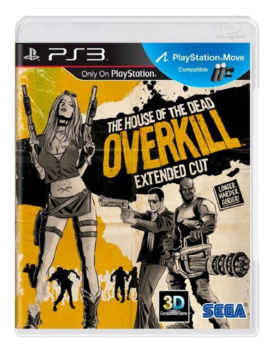 The House Of The Dead Overkill Extended Cut - Ps3 Seminovo