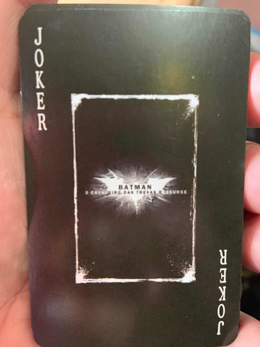 Baralho Copag Batman Cavaleiro Das Trevas