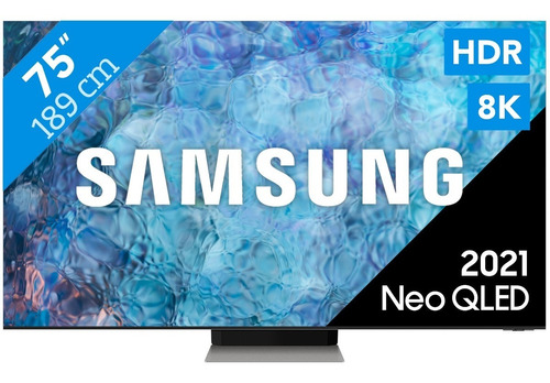 Imagen 1 de 3 de Samsung Qe75qn900a 75 Neo Qled 8k Quantum Hdr Smart Tv