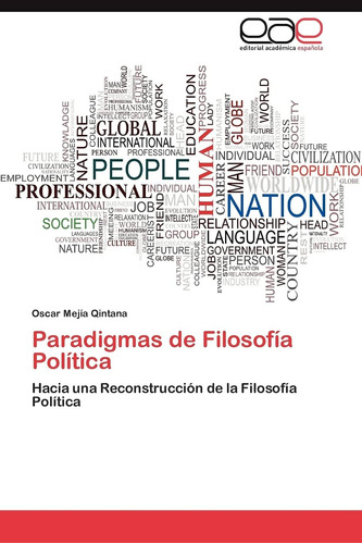 Libro: De Filosofía Política: Hacia Una Reconstrucción De La