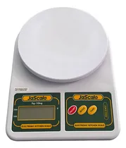 Comprar Balanza Digital De Cocina Electronica 10kg Jadever Jdke1502 Capacidad Máxima 10 Kg Color Blanco