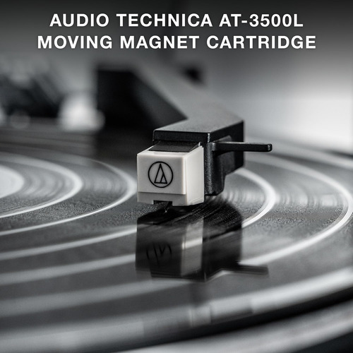 Victrola Tocadiscos Bluetooth Automático 2 Velocidades Atn36
